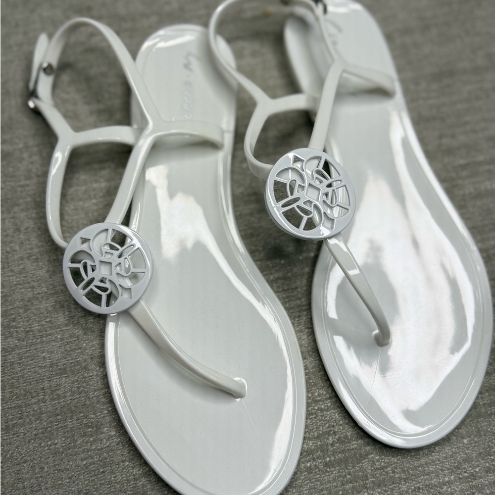 Circus by Sam Edelman Mae White Jelly Sandals Women’s Size 8M
